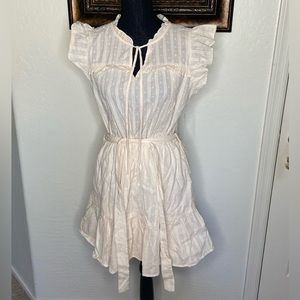Women’s cream colored dress